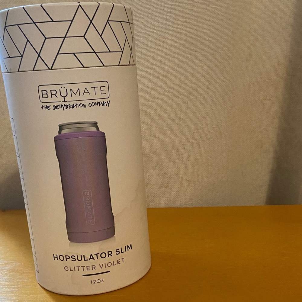 BrüMate Hopsulator Slim in Glitter Violet